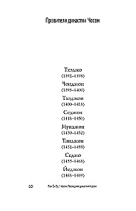 Choson. Ostatnia dynastia Korei