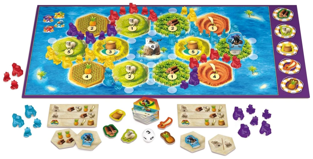 Настольная игра - Колонизаторы Catan. Junior
