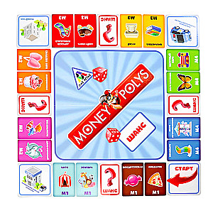Board Game - Money Polys Kids