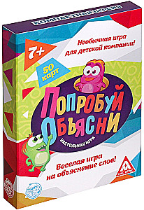 Board Game - Try to Explain. Compact Version