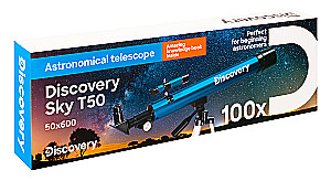 Levenhuk Discovery Sky T50 Telescope with Book