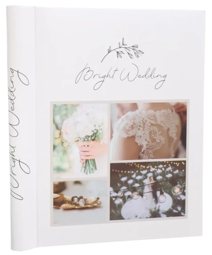 Photo album 10 magnetic sheets - Bright wedding (23x28)