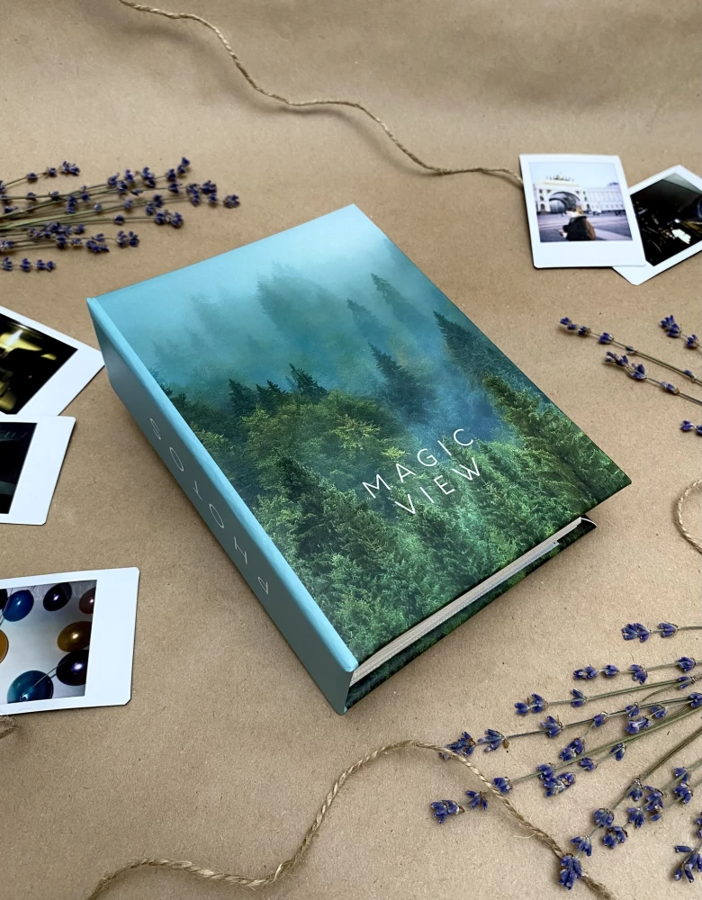 Photo album for 100 photos - Magic view. Mist (10x15)