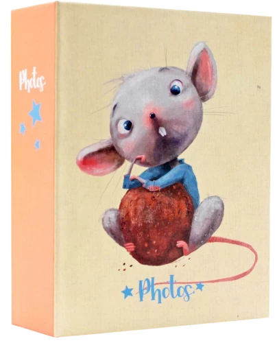 Photo album for 100 photos - Mice and bunny. Mouse (10x15)