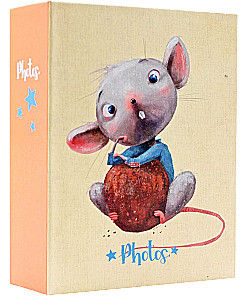Photo album for 100 photos - Mice and bunny. Mouse (10x15)