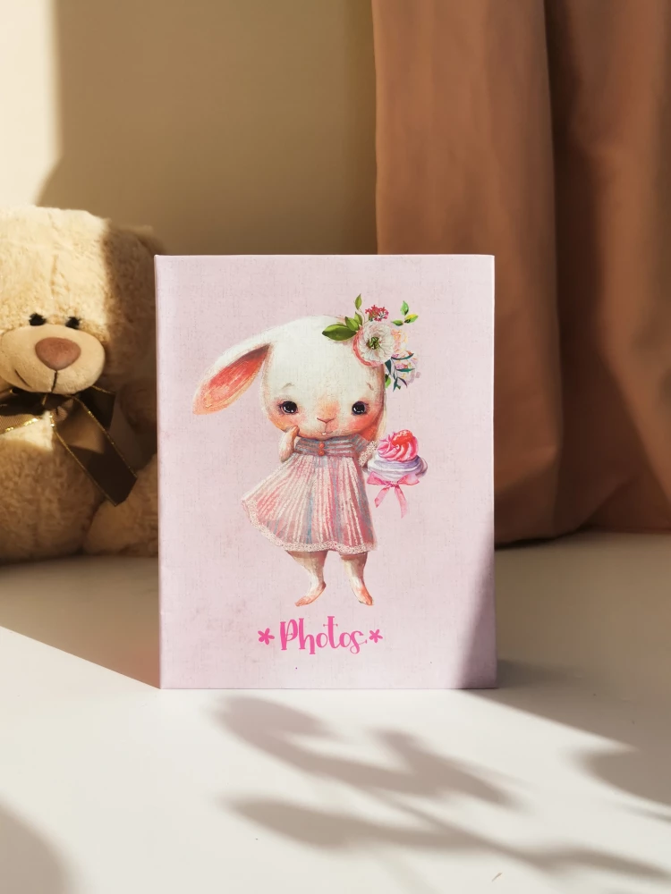 Photo album for 100 photos - Mice and bunny. Rabbit (10x15)