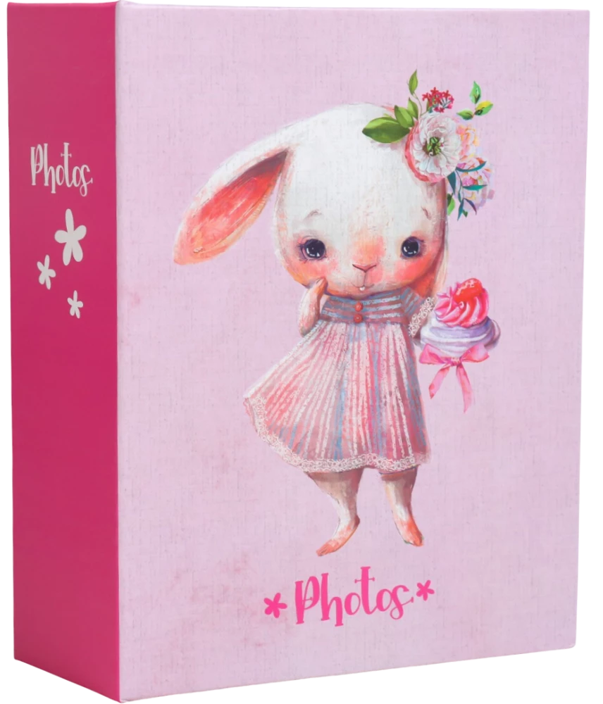 Photo album for 100 photos - Mice and bunny. Rabbit (10x15)