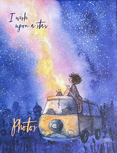 Photo album for 100 photos - Cosmo sketch. Milky Way (10x15)