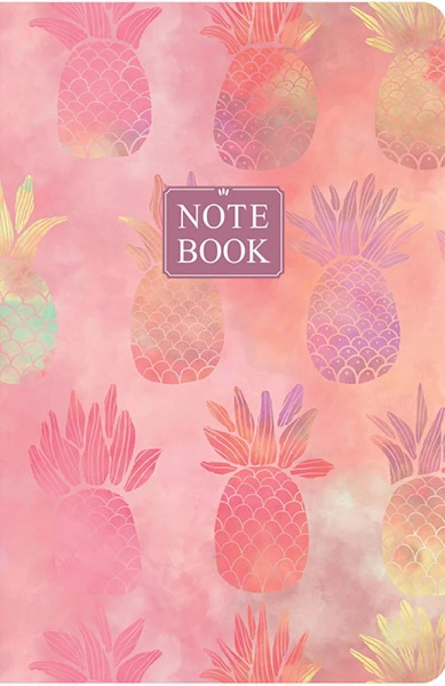 A6 Notebook - Pink Batik