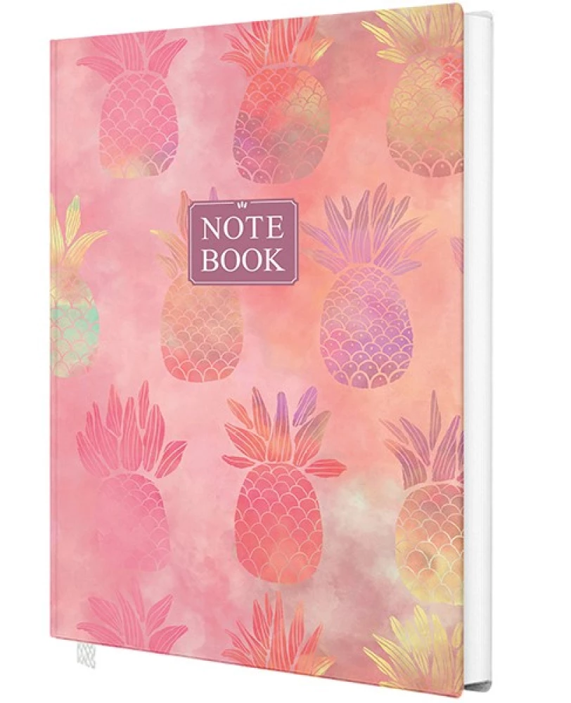 A6 Notebook - Pink Batik