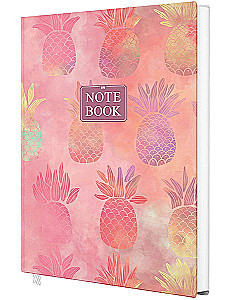 A6 Notebook - Pink Batik