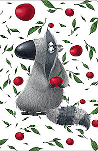 Notepad A6 - Raccoon