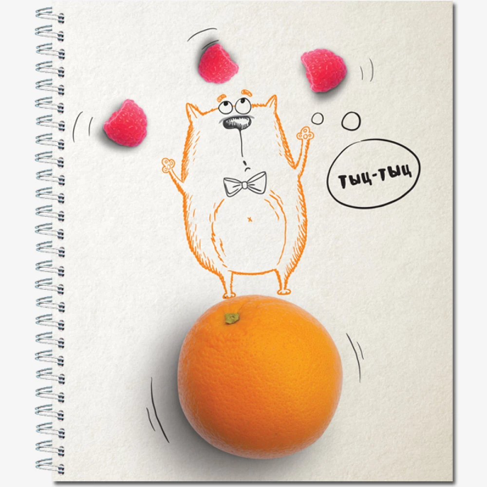 Notebook A5 - Once upon a time there was a cat