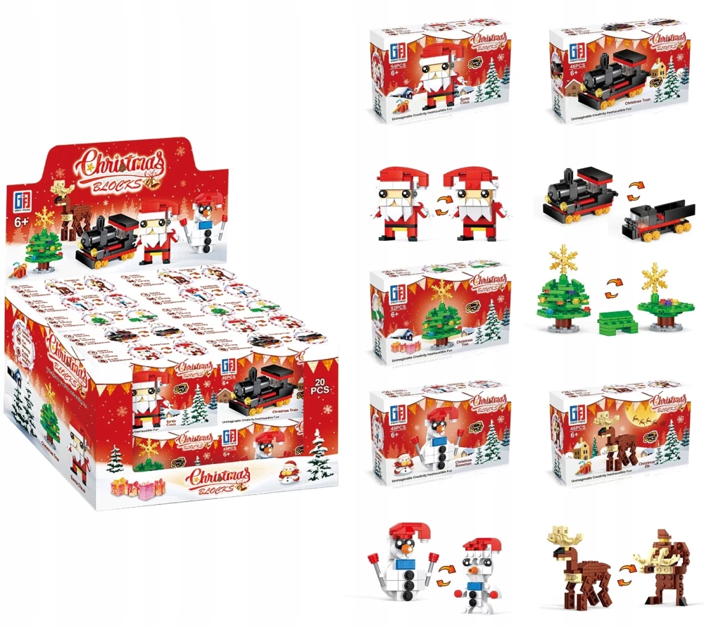 Christmas Constructor - Christmas Blocks 2in1, mix