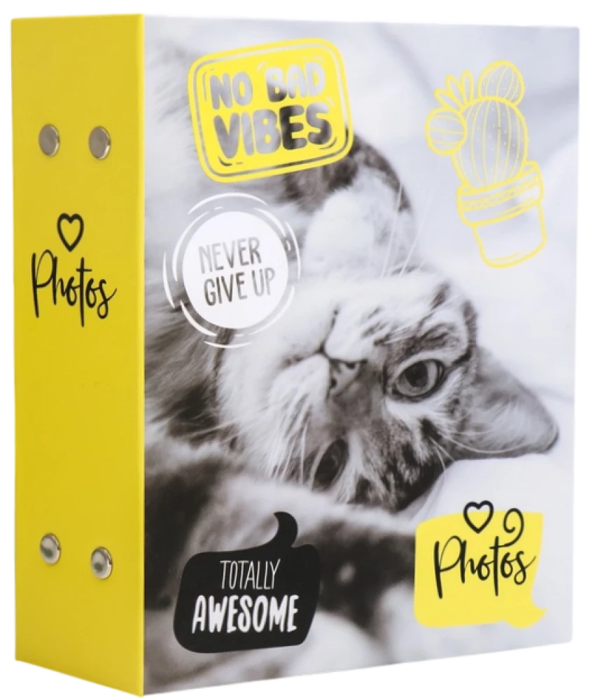 Фотоальбом на 100 фото - Fluffy pets. Мяу (10х15)