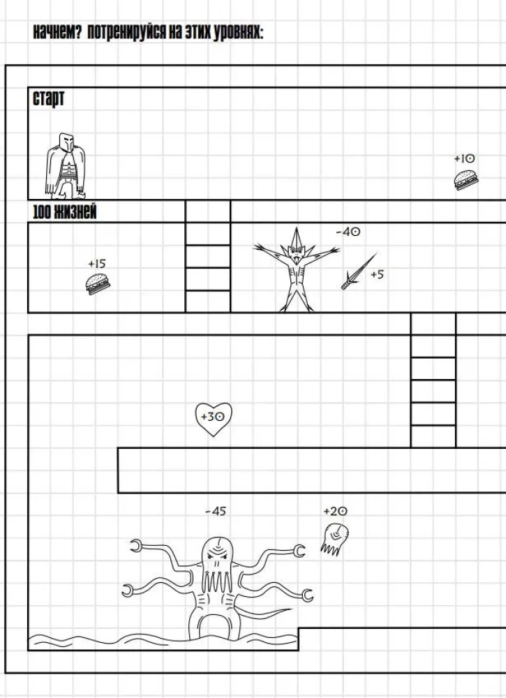 Brave Hero in the Dark Dungeon of Monsters: Count and Conquer