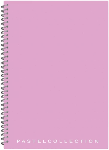 Notebook A4 - Pastel Collection Pink/Purple