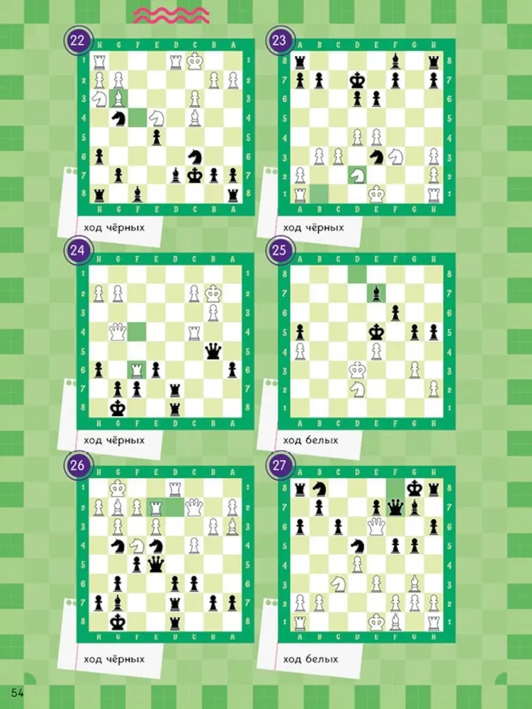 School Chess Club. Learning to Play Chess. Problem Book