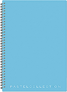 Notebook A4 - Pastel Collection Blue/Mint