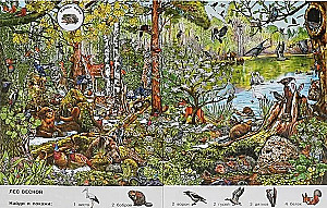 Seasons. Wimmelbuch. Find and Show