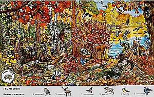 Seasons. Wimmelbuch. Find and Show