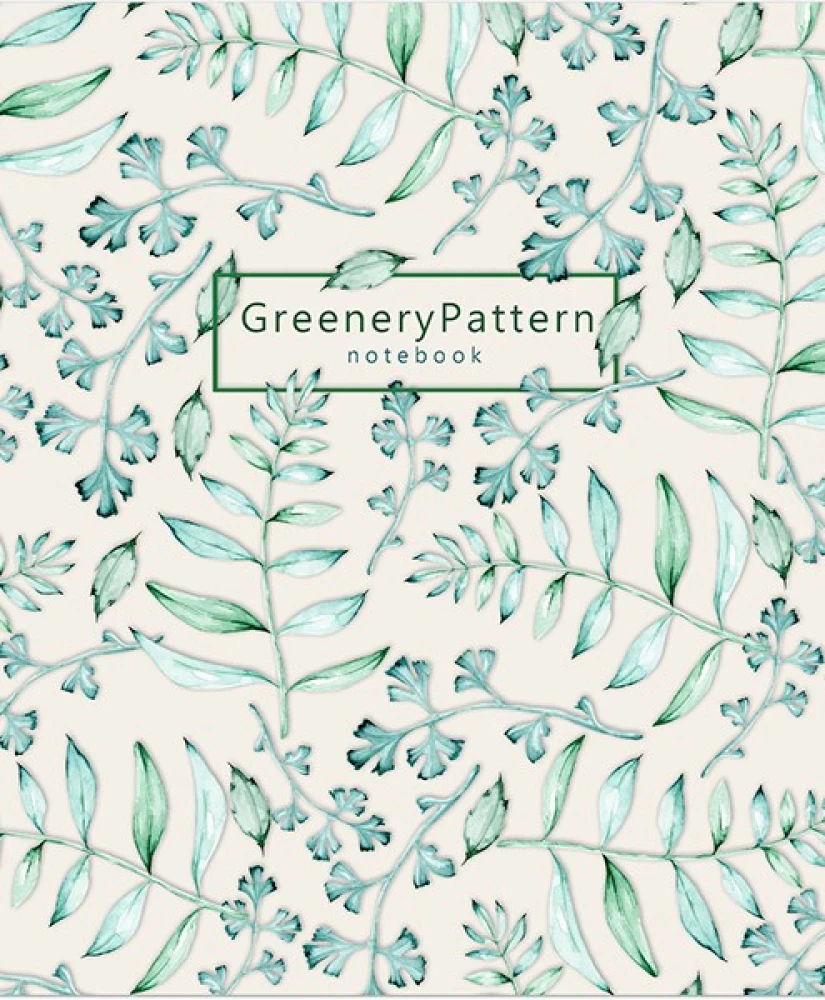 A5 Notebook - Greenery Patterns