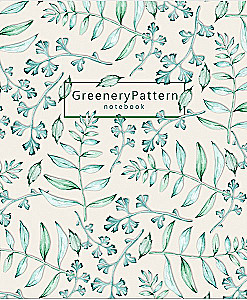 A5 Notebook - Greenery Patterns
