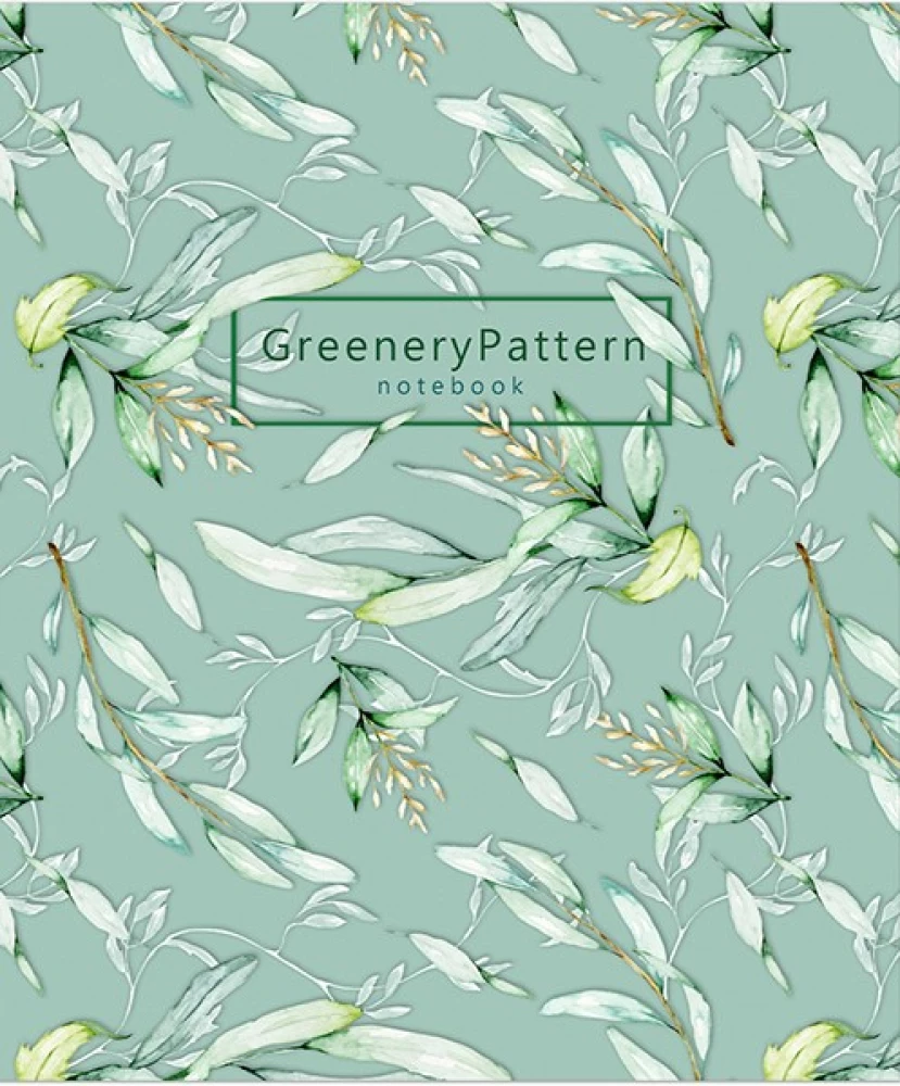 A5 Notebook - Greenery Patterns