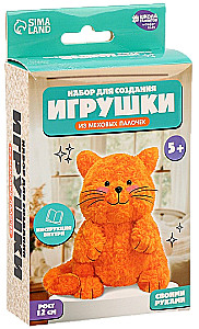 Toy Making Kit from Furry Sticks - Orange Kitten
