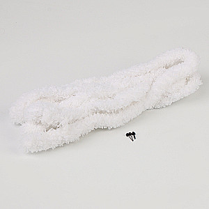 Toys Handmade. Set for Weaving from Fuzzy Sticks - Fluffy Bunny