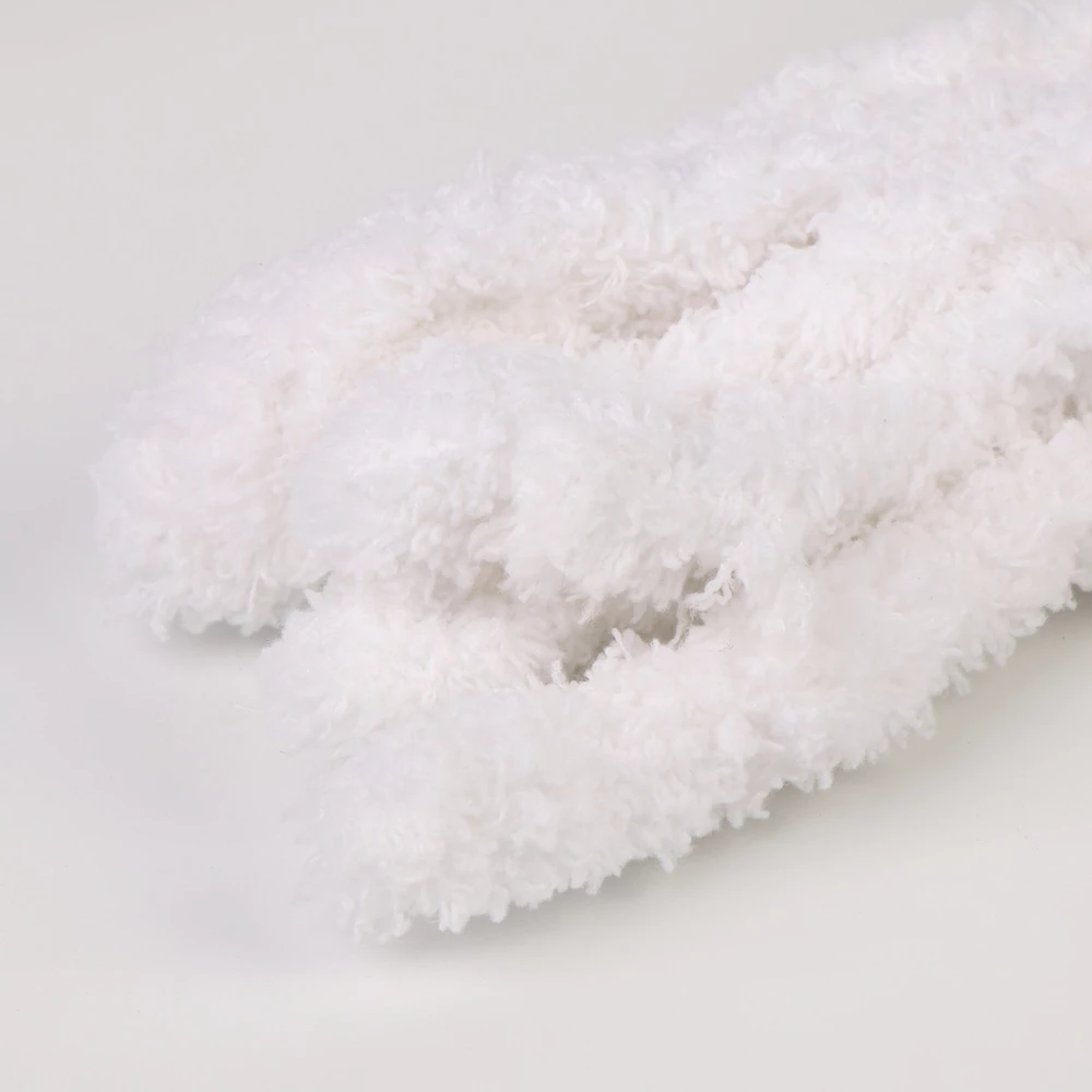 Toys Handmade. Set for Weaving from Fuzzy Sticks - Fluffy Bunny