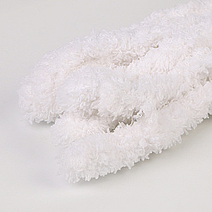 Toys Handmade. Set for Weaving from Fuzzy Sticks - Fluffy Bunny
