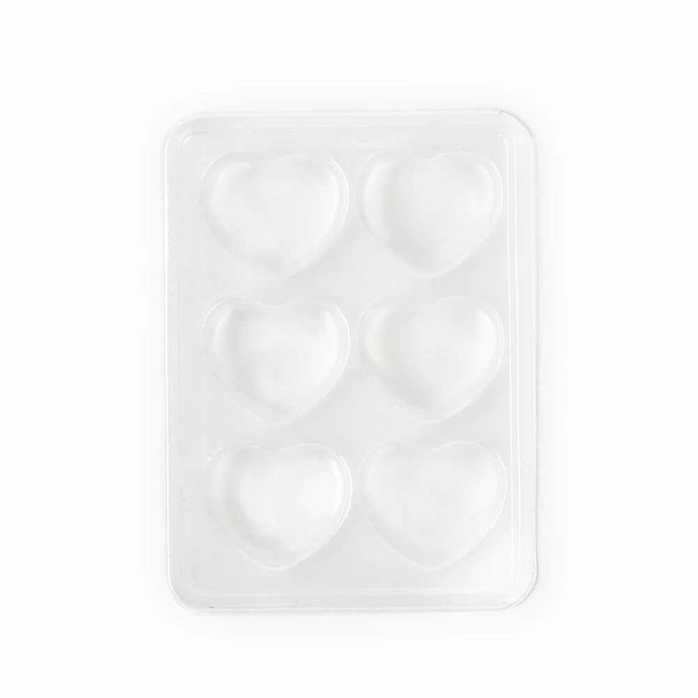 Homemade Aromasachet. Kit for creating an aromatic figure from soy wax - Hearts with glitter