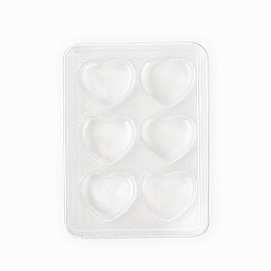 Homemade Aromasachet. Kit for creating an aromatic figure from soy wax - Hearts with glitter