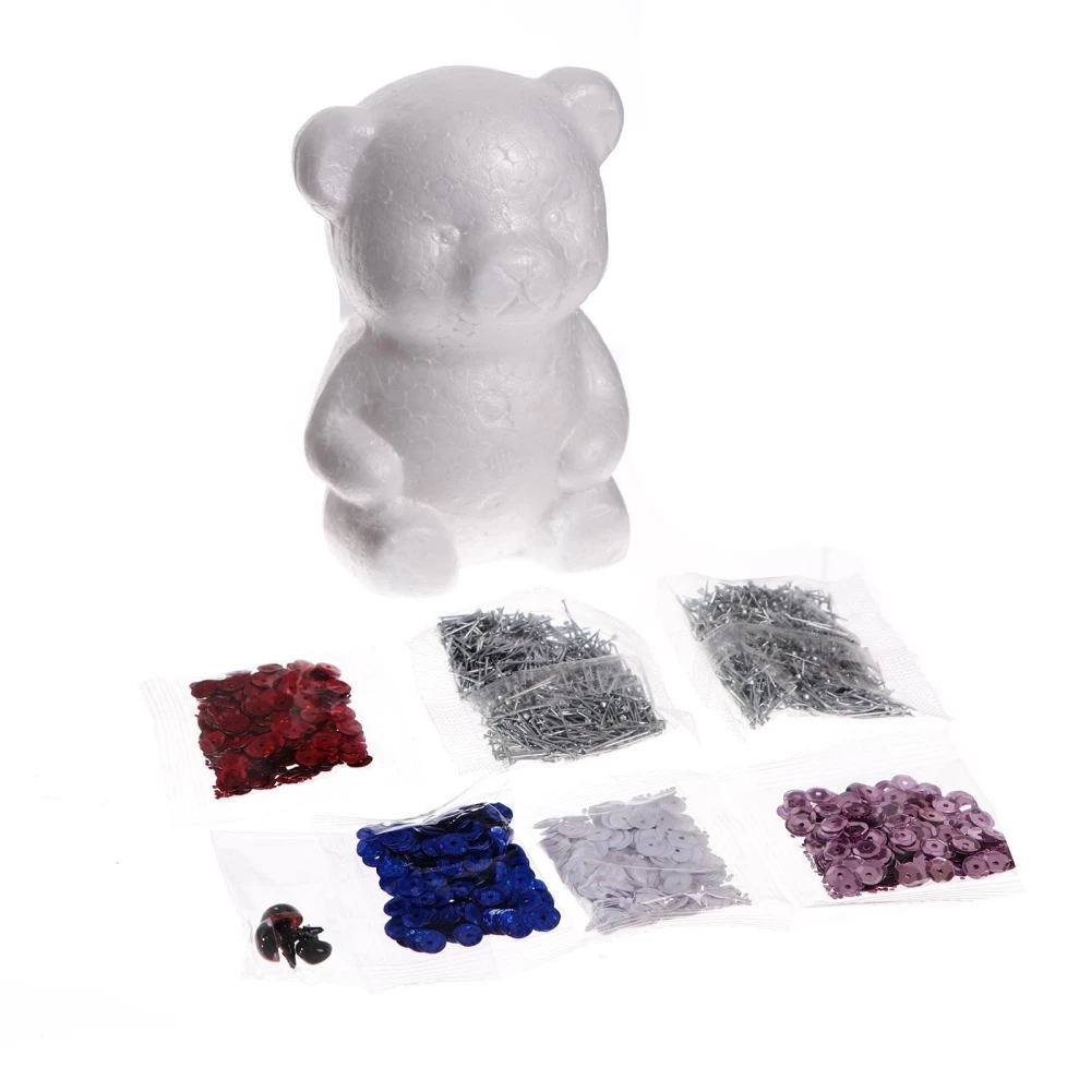 Panda Sequin Application + 4 Colors of Sequins