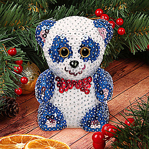 Panda Sequin Application + 4 Colors of Sequins