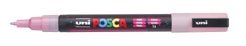 UNI Posca PC-3M Marker, color 13, pink glitter