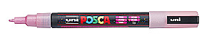 Marker UNI Posca PC-3M, kolor 13, różowy brokat