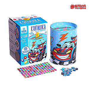 Piggy Bank for Decorating with Rhinestones - Champion Piggy Bank