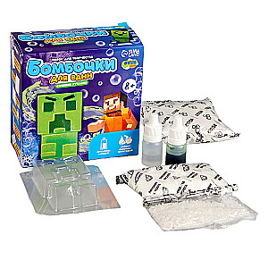 Creative Set - DIY Bath Bombs. Pixel Monster. 1 Mold