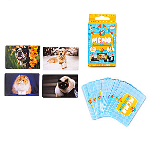 Board Game - Memo. Cats and Dogs
