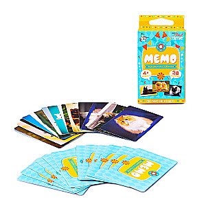 Board Game - Memo. Cats and Dogs