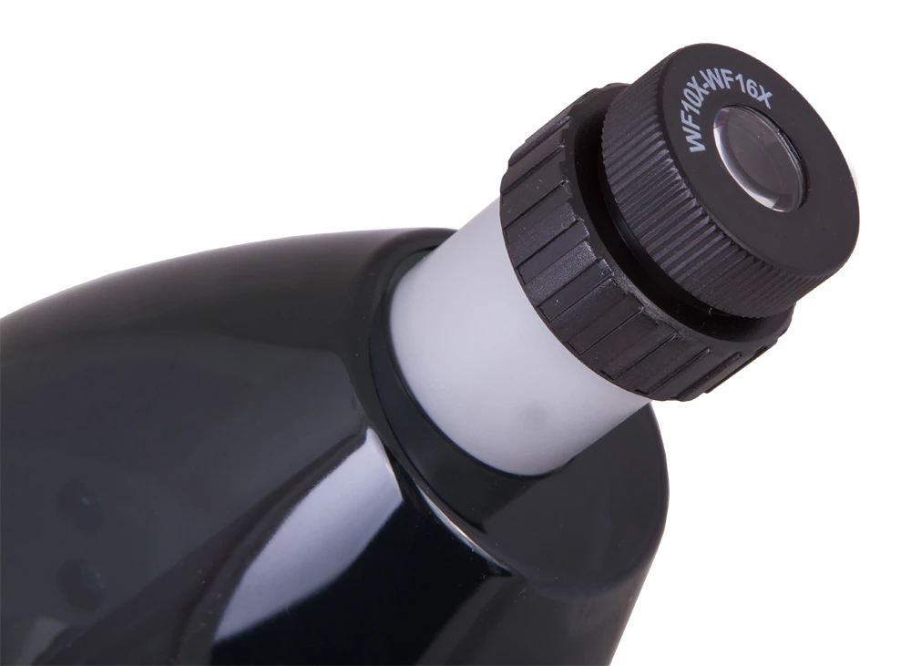Levenhuk LabZZ M101 Microscope, Dark Gray