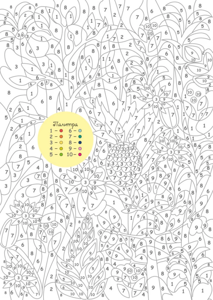 Mysterious Jungles. Colors, Symbols, Numbers
