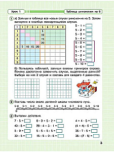 Mathematics. Grade 2. Workbook. In 3 parts. Part 3. Advanced level