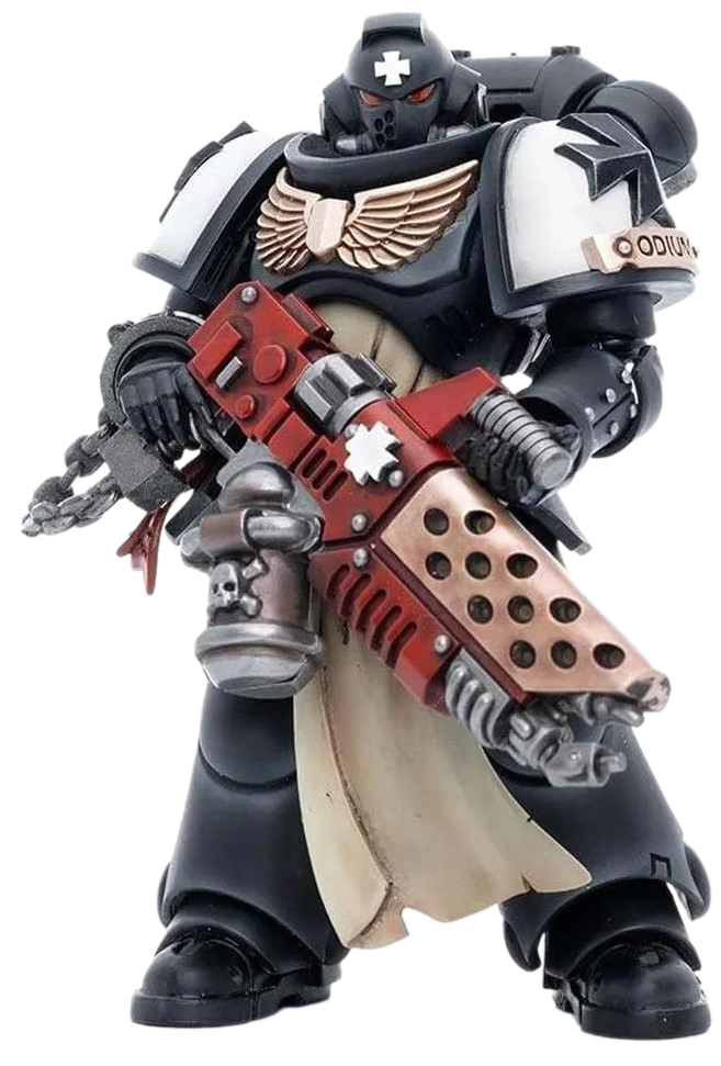 Figurīte - Black Templars Primaris Initiate Brother Raemont, 12cm