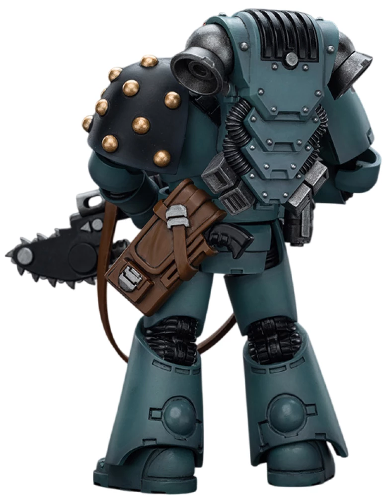 Figurine - Legionary with bolter & chainblade, 12 cm