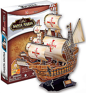 3D пазл - Корабль. Santa Maria. 113 деталей