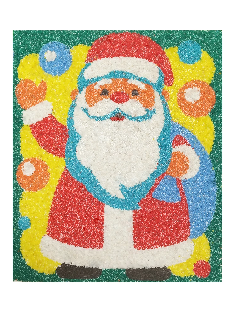 Creative Set - Sand Mosaic. Grandfather Frost