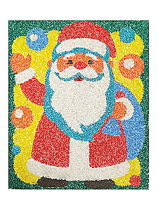 Creative Set - Sand Mosaic. Grandfather Frost